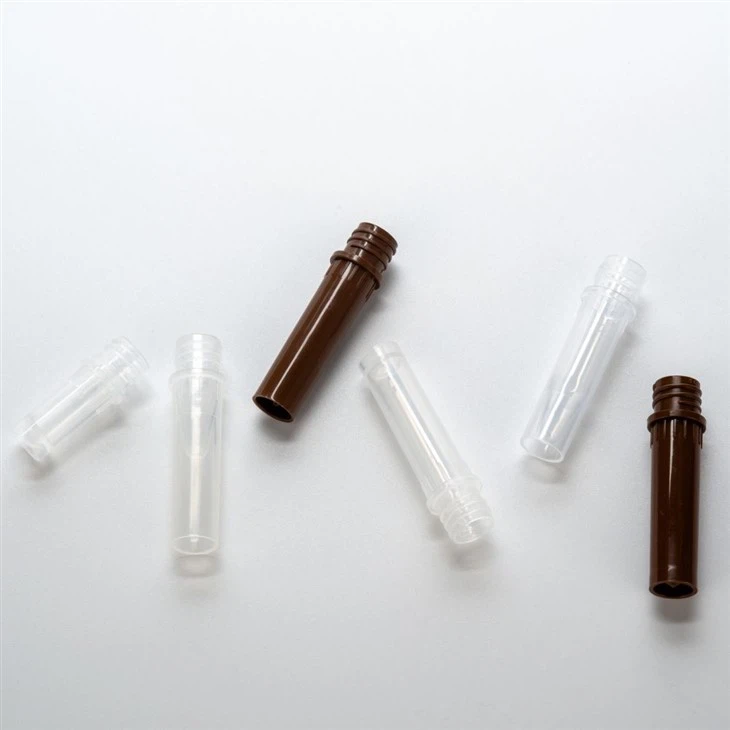 0.5ml Self Standing Micro Tube With Screw Caps Polypropylene