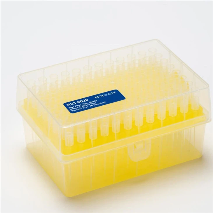 20 ul накрайници за пипети Rainin LTS Накрайници с ниско задържане се подлагат на покритие без покритие